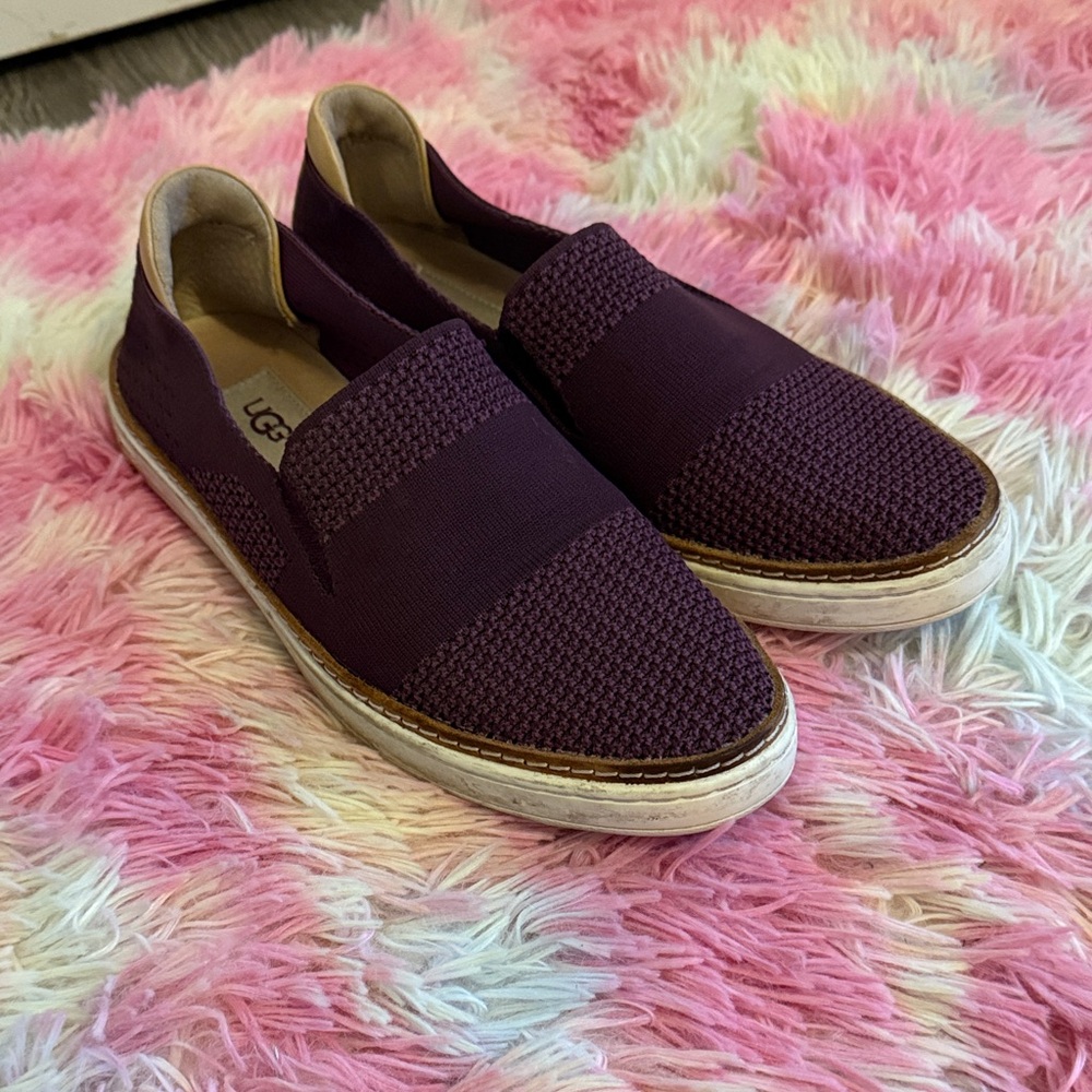UGG Women's Purple Slip-On Flats